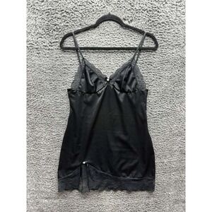 L' Agent Provocateur Lace Sleeveless Nightgown Camisole Black Womens Size M